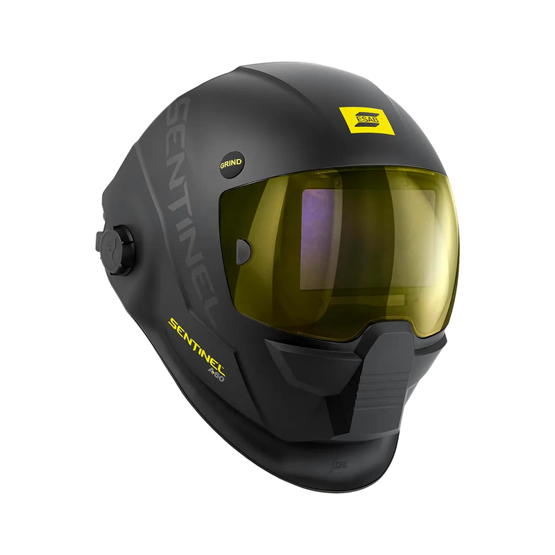ESAB Sentinel A60 Welding Helmet - Low Profile Large View Area - Black