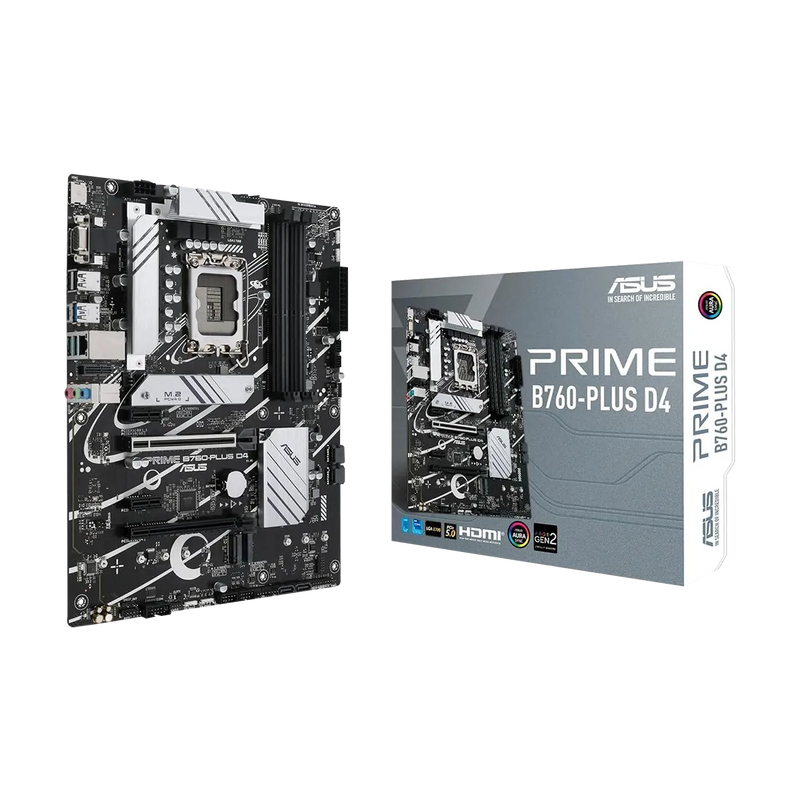 ASUS Prime B760-PLUS D4 ATX Motherboard