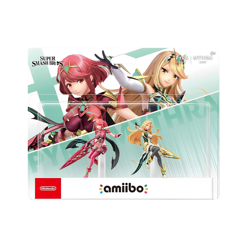 Amiibo Pyra Mythra 2-Pack Super Smash Bros Series