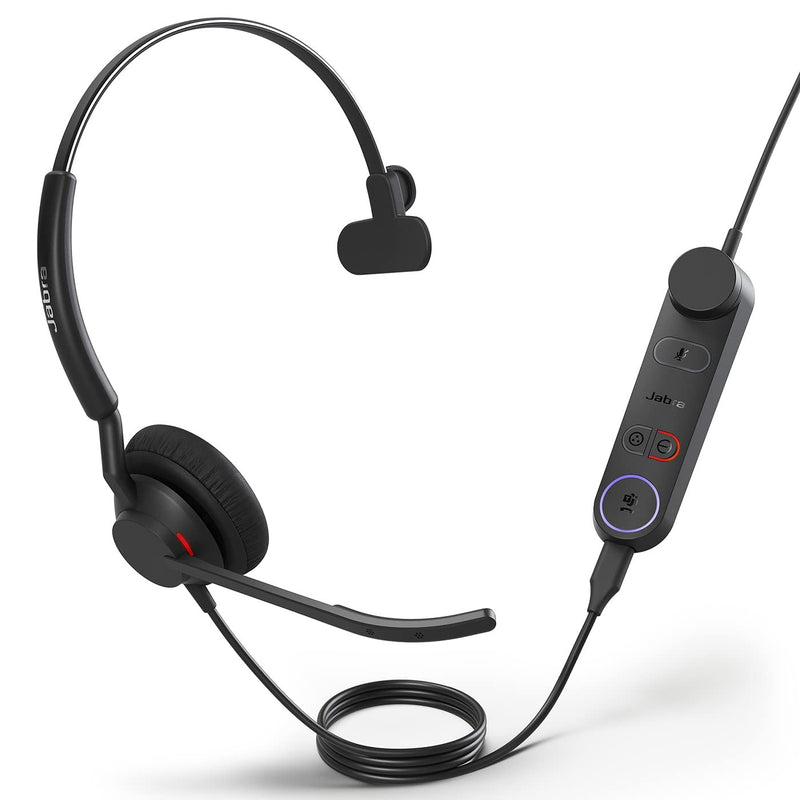 Jabra Engage 50 II Mono Wired Headset – USB-C, MS Certified