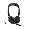 Jabra Evolve2 65 Flex Stereo Headset – ANC, UC Certified