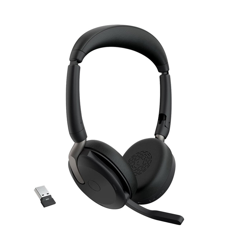 Jabra Evolve2 65 Flex Stereo Headset – ANC, UC Certified