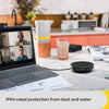 Jabra Speak2 40 Portable Speakerphone - 4 Noise-Cancelling Mics, Full-Range 50mm Portable Speaker, Wideband Audio and USB-A and USB-C Connections - Certified for Zoom and Google Meet - Dark Grey