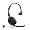 Jabra Evolve2 55 Mono Wireless Headset – ANC, MS Teams