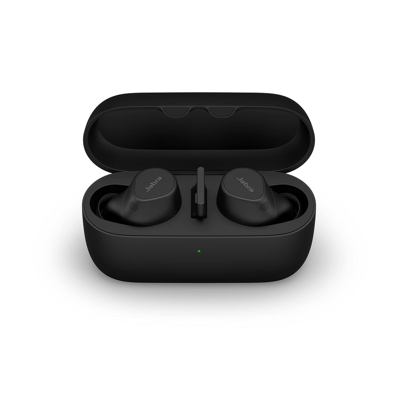 Jabra Evolve2 True Wireless Earbuds – ANC & 4-Mic, Black