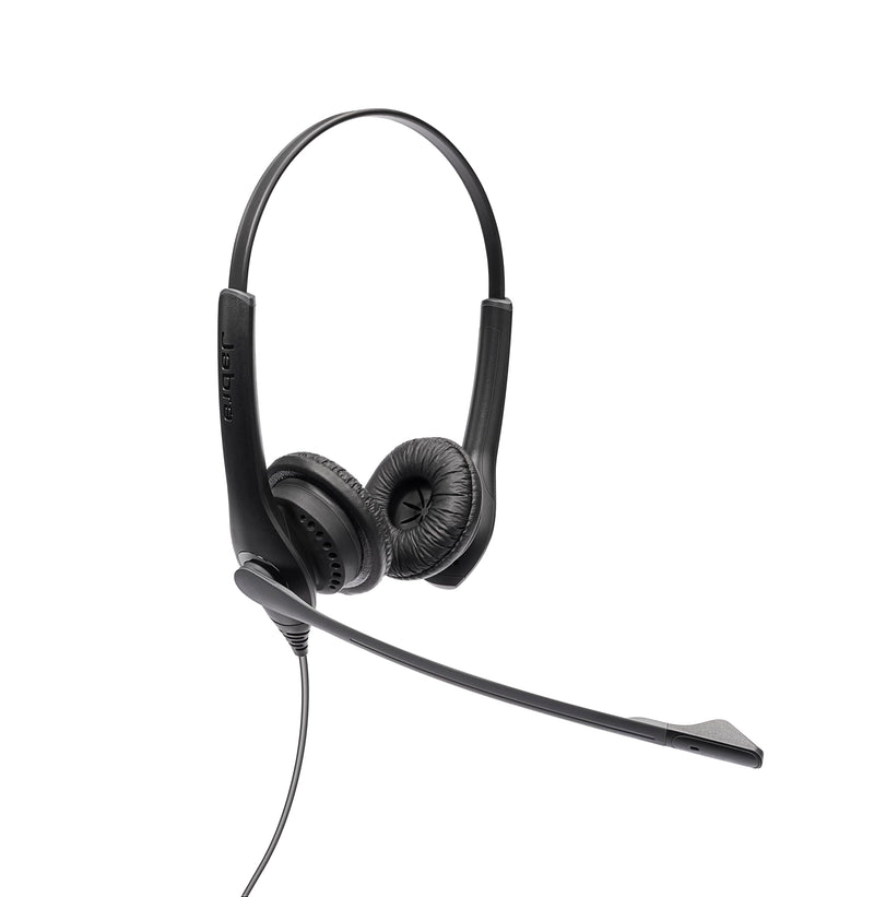 Jabra Biz 1100 EDU Duo USB Headset – Lightweight, Noise Cancelling