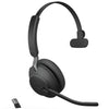 Jabra Evolve2 65 MS Mono Wireless Headset – Link380a, Black