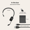 Jabra Evolve 65 TE (Third Edition) Wireless Single-Ear Headphones - Noise-Canceling Mic, 16 hrs Battery Life, Dual Connectivity, Works with All UC Platforms Like Zoom & Google Meet, Black