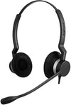 Jabra 2399-829-119 Biz 2300 USB Uc Duo, Wired Headset, On-Ear, Black