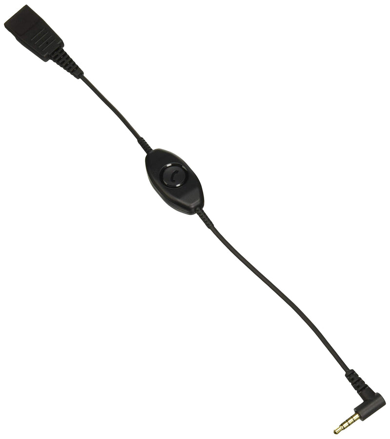 Jabra QD to 3.5mm Cord with Answer Button – 8800-00-103