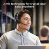 Jabra Evolve2 30 SE (2025 Version) Wired Single-Ear Headset with Microphone for Work – Computer Headset - New USB-A and USB-C Cable - Works with All Online Meeting Platforms - Black