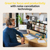 Jabra Evolve2 50 Wired Mono Headset - with AirComfort Technology, Noise-Cancelling Mics & Active Noise Cancellation - Works with All Leading UC Platforms Such as Zoom & Google Meet - Black