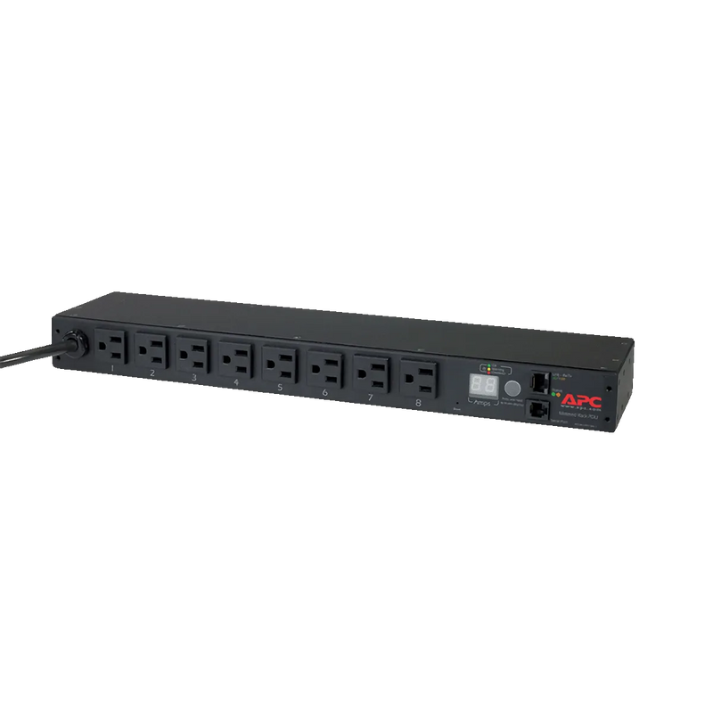 APC PDU METERED Power Strip 1U 15A 120V 8 Outlet(s) Black