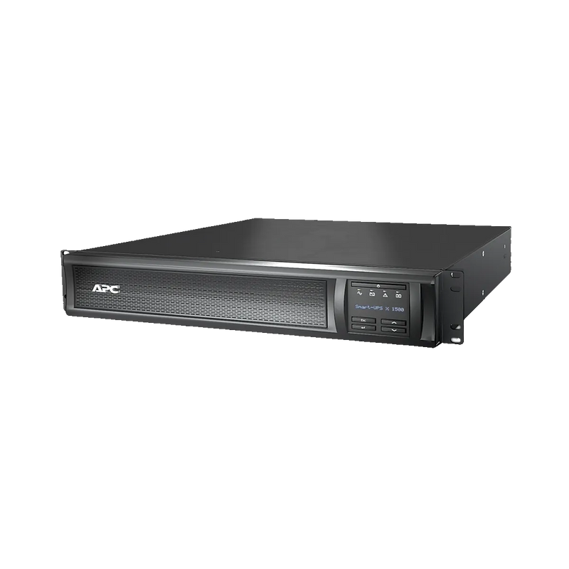 APC Smart UPS EXT RUN 1500VA RACK 120V, 8-Outlet, Black +AP9641