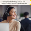 Jabra Evolve2 40 SE Wired Stereo Noise-Cancelling Headset - Features 3-Mic Call Technology and USB-C Cable - Works with All Leading Unified Communications Platforms Such as Zoom & Google Meet - Black