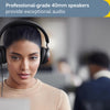 Jabra Evolve2 40 SE Wired Stereo Noise-Cancelling Headset - Features 3-Mic Call Technology and USB-C Cable - Works with All Leading Unified Communications Platforms Such as Zoom & Google Meet - Black