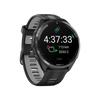 Garmin Forerunner® 965 Running Smartwatch AMOLED Display Black and Powder Gray
