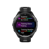 Garmin Forerunner® 965 Running Smartwatch AMOLED Display Black and Powder Gray