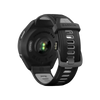 Garmin Forerunner® 965 Running Smartwatch AMOLED Display Black and Powder Gray