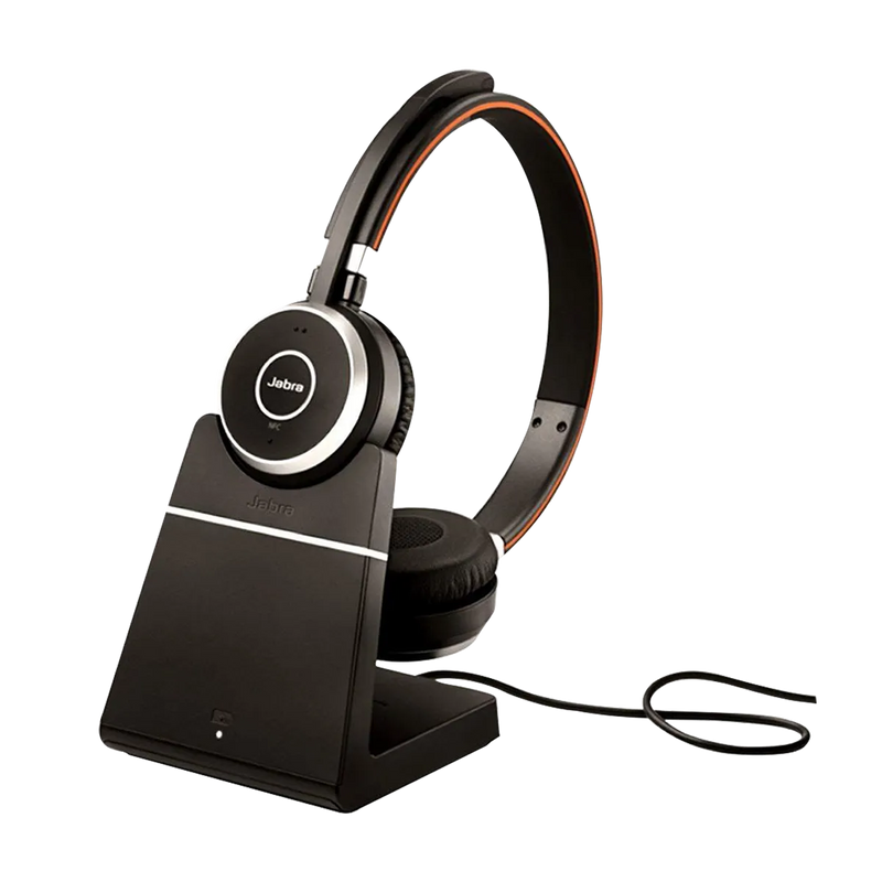 Jabra Evolve 65 SE MS Stereo with Charging Stand Wireless Headset