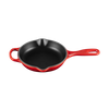 Le Creuset Enameled Cast Iron Signature Iron Handle Skillet 1/2 Qt Cerise