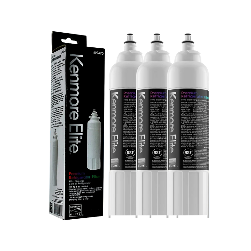 Kenmore Elite 9490 OEM Water Filter 3 Pack