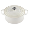 Le Creuset Enameled Cast Iron Signature Round Dutch Oven – 7.25 Qt, Meringue