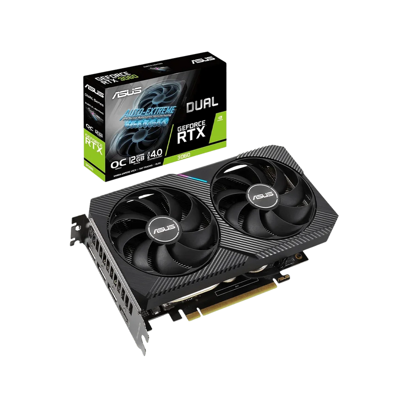 ASUS Dual RTX 3060 12GB Gaming Graphics Card