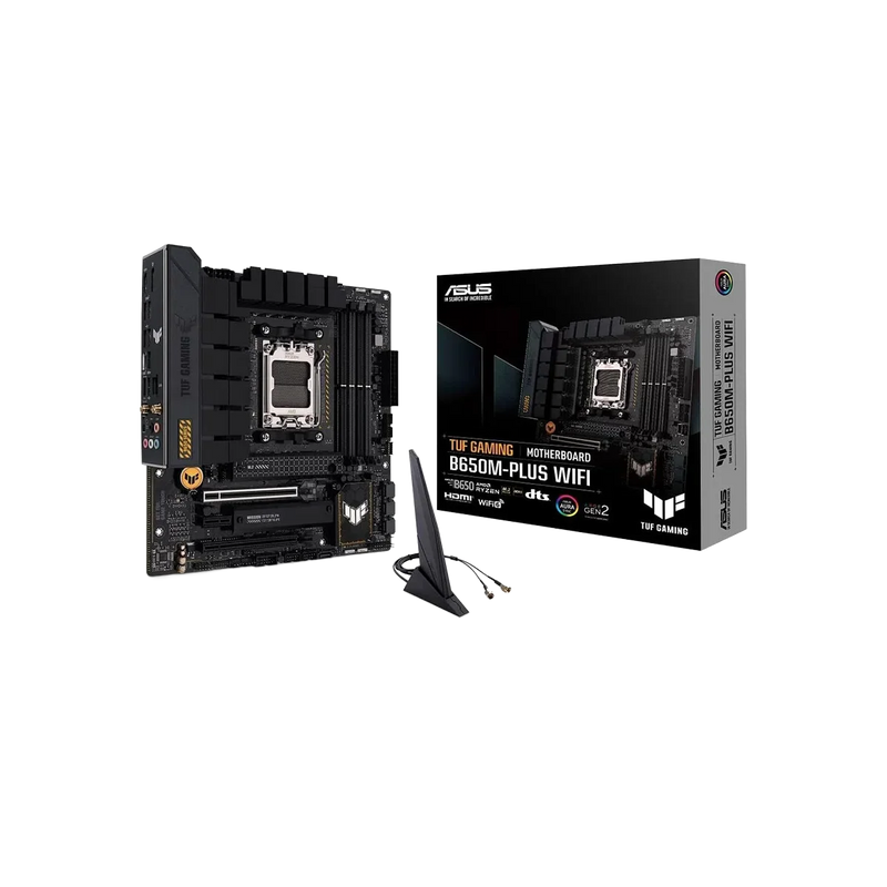 ASUS TUF GAMING B650M-PLUS WIFI AM5 mATX Motherboard
