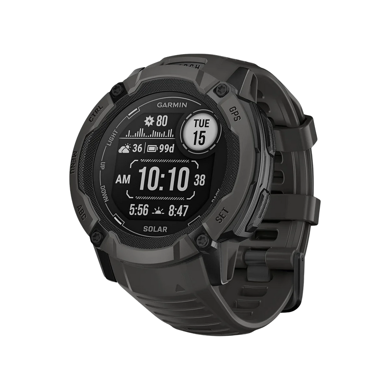 Garmin Instinct 2X Solar GPS Smartwatch – Graphite