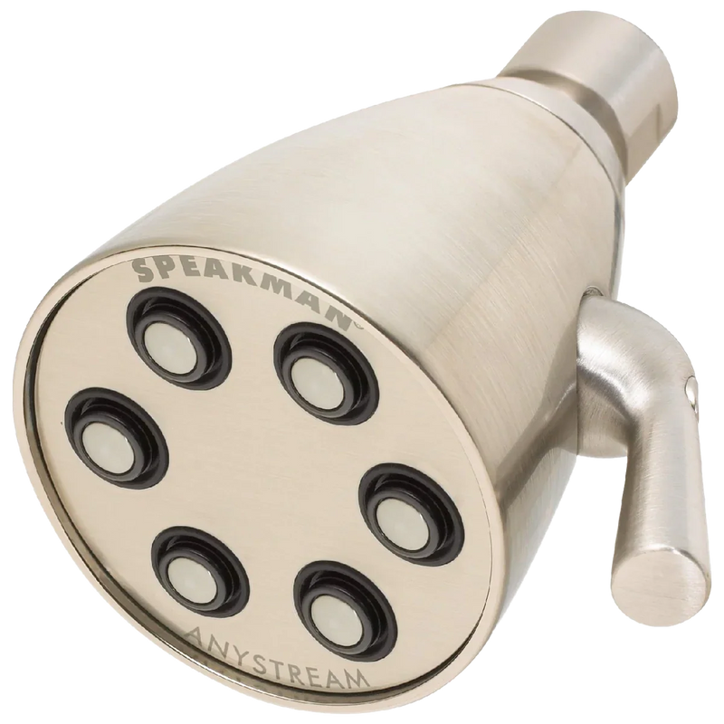 Speakman Signature Brass S-2252-BN Icon Anystream Shower Head - Brushed Nickel