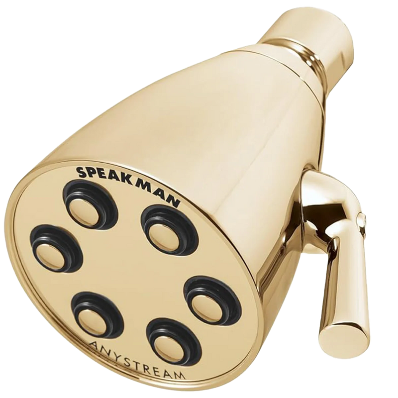 Speakman S-2252-PB Icon Anystream - 2.5 GPM High Pressure Shower Head