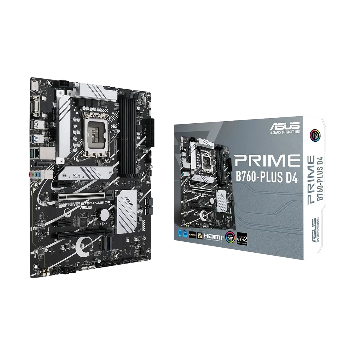 ASUS Prime B760-PLUS D4 ATX Motherboard