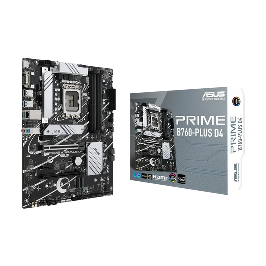 ASUS Prime B760-PLUS D4 ATX Motherboard