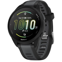 Garmin Forerunner 165 Running Music Smartwatch Black Open Box