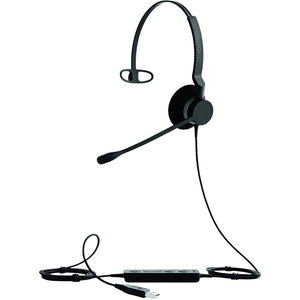 Jabra 2300 USB UC Mono Wired Headset - Black