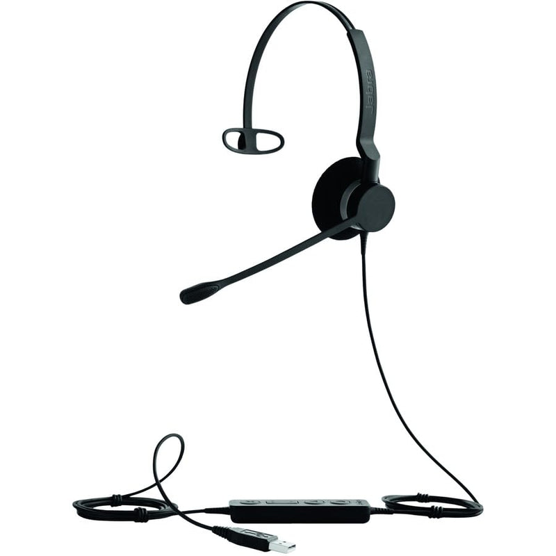 Jabra 2300 USB UC Mono Wired Headset - Black
