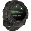 Garmin Instinct 3 AMOLED Rugged GPS Smartwatch – Charcoal Open Box