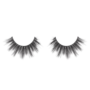 Lilly Lashes 3D Miami Faux Mink Strip Eyelashes, False Eyelashes Dramatic Look, Reusable False Lashes, Fake Lashes Pack, Lash Strips with Luxury Silk Like Fibers, No Lash Glue Included
