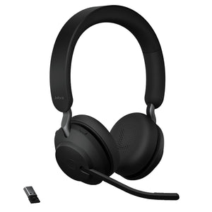 Jabra Evolve2 65 UC Stereo Headphones – Bluetooth, 37H