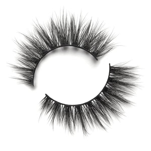 Lilly Lashes Premium Synthetic Lashes LA, Fake Eyelashes Natural Look, Full Bodied Natural Look, False Lashes, Vegan Strip Lash, Reusable Up to 10 Wears, 15mm
