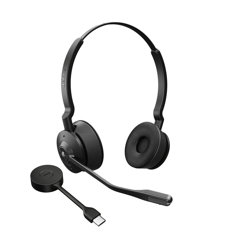 Jabra Engage 55 SE Dual-Ear Wireless Headset – USB-C, MS Certified