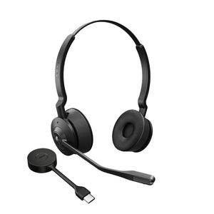 Jabra Engage 55 Stereo Wireless Headset – USB-C, MS Certified