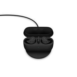 Jabra Evolve2 Wireless Earbuds + Charging Pad – ANC, Black