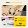 Jabra Engage 55 SE Dual-Ear Wireless Headset – USB-C, MS Certified