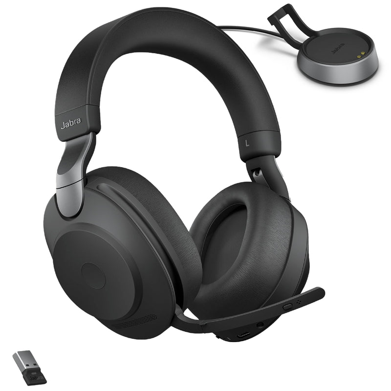 Jabra Evolve2 85 UC Stereo Headset with Stand – LINK380A