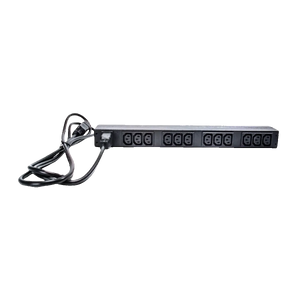 APC NetShelter Basic Rack-Mount PDU – 208/230V, 12 Outlets, 8ft Cord