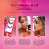 Lilly Lashes 3D Self Adhesive Eyelashes, No Lash Glue Needed, Body Heat Activated Press on Lashes, Reusable Self Adhesive Eyelashes Up to 5x, Easy to Apply & Remove (RuleBreaker)