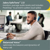 Jabra Engage 40 Wired Stereo Headset with Inline Call Control - Noise-Cancelling 2-Mic Technology, Ultra-Lightweight Design and USB-C Cable - MS Teams Certified, Works With All Other Platforms - Black