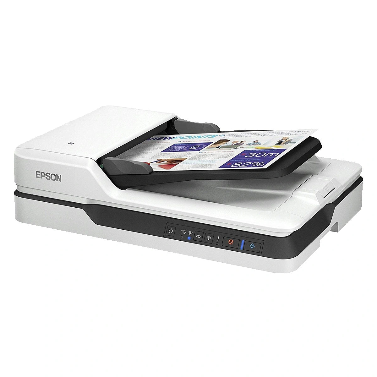 Epson DS-1630 Document Scanner: 25ppm, TWAIN & ISIS Drivers, 3-Year Warranty with Next Business Day Replacement